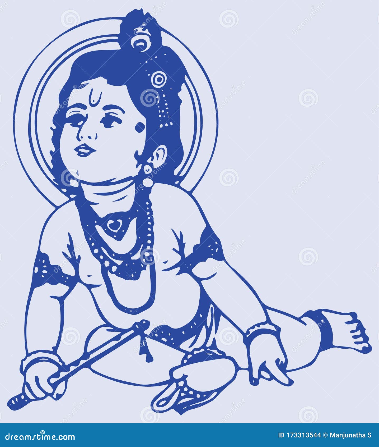 Cute Little Krishna: Over 310 Royalty-Free Licensable Stock Illustrations &  Drawings | Shutterstock