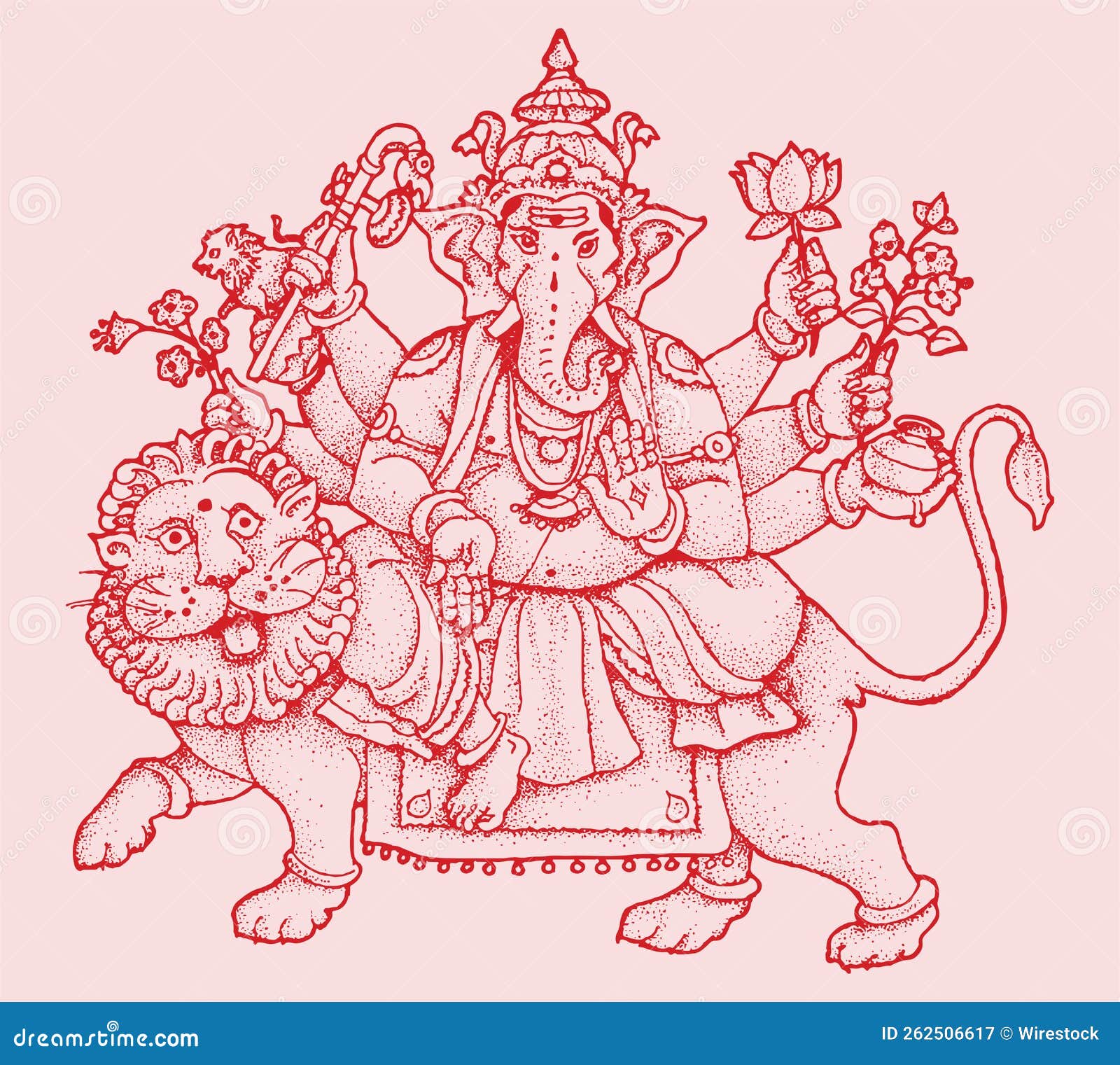 Sri Ganesh Ji Drawing by Monibhadra Roy - Pixels-saigonsouth.com.vn