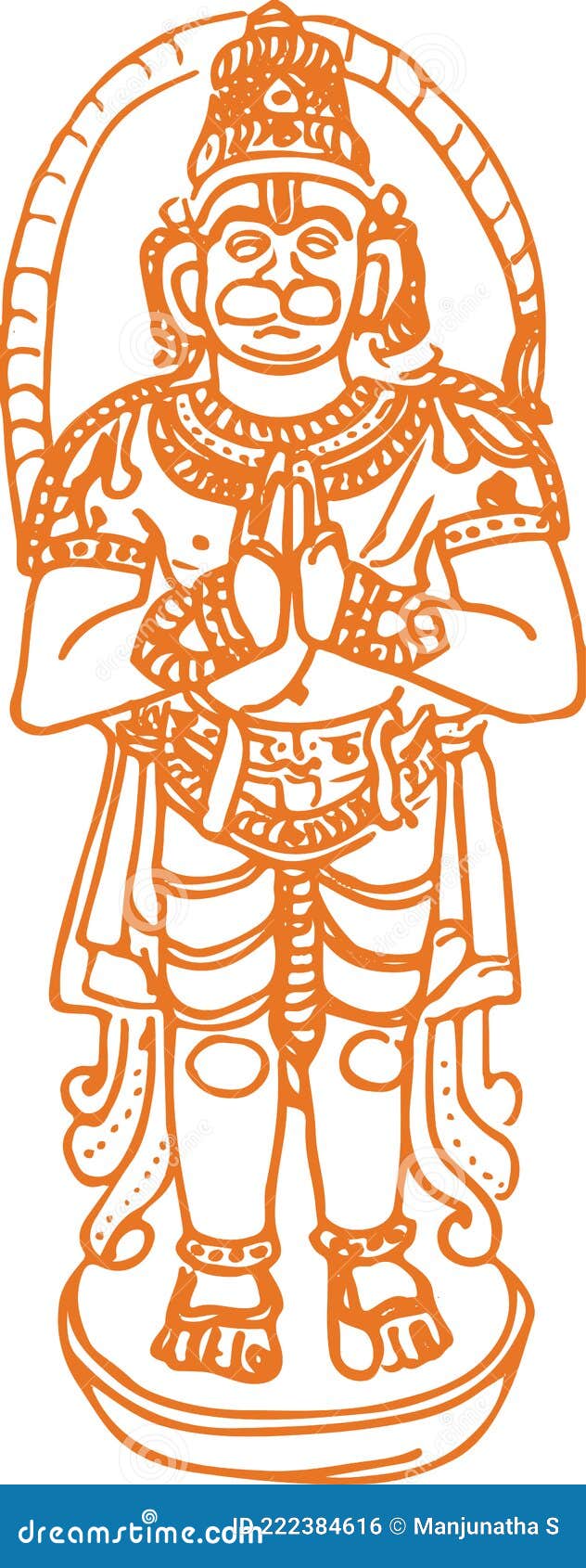 Easy Hanuman drawing | Book art drawings, Line art drawings, Art drawings  sketches creative