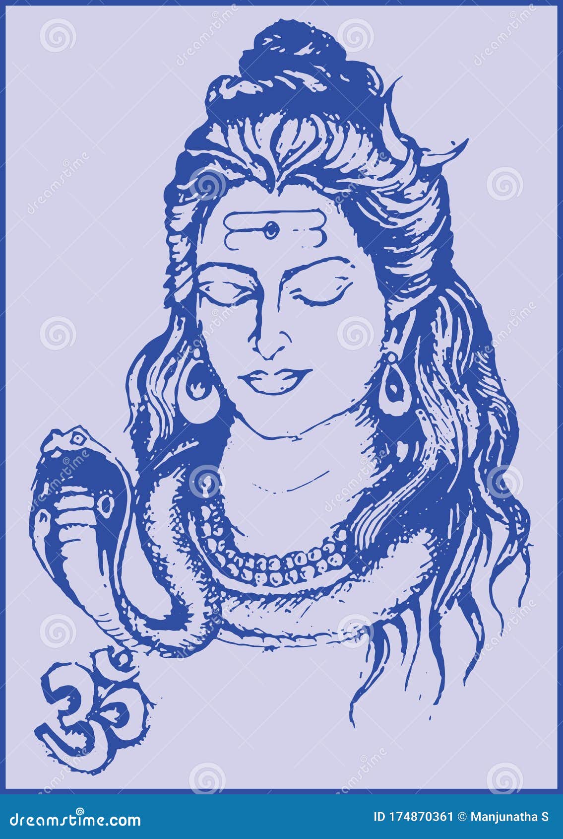 Hara Hara Shambhu - Sketch Work Wallpaper Download | MobCup