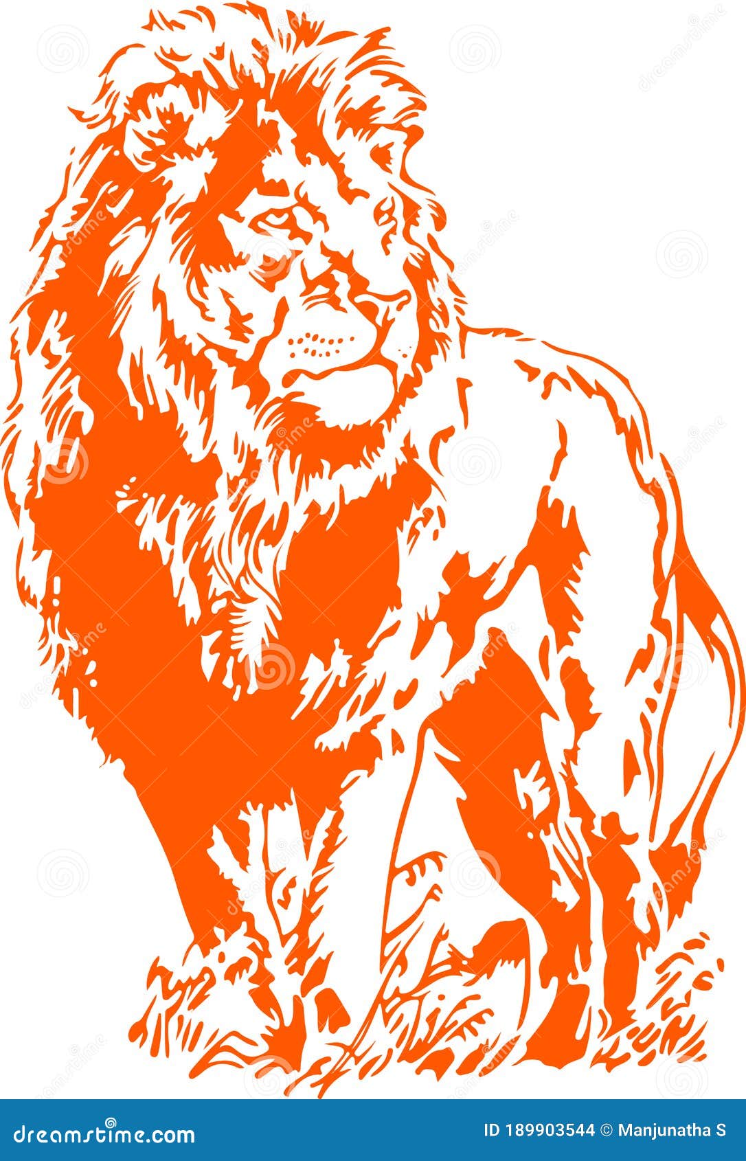 Free Free 311 Lion King Outline Svg SVG PNG EPS DXF File