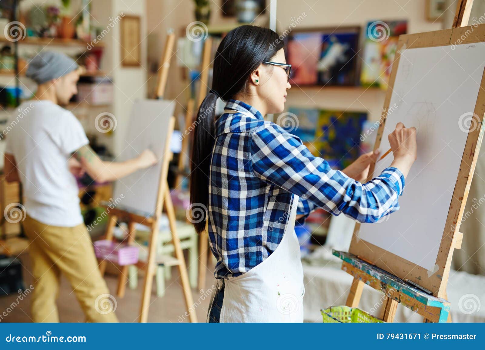 Drawing talent stock image. Image of skill, papersheet 79431671