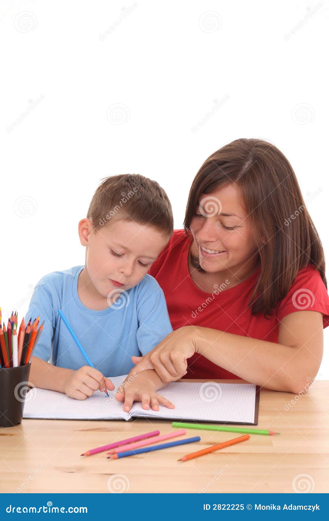 Drawing together stock image. Image of intelligence, learn 2822225