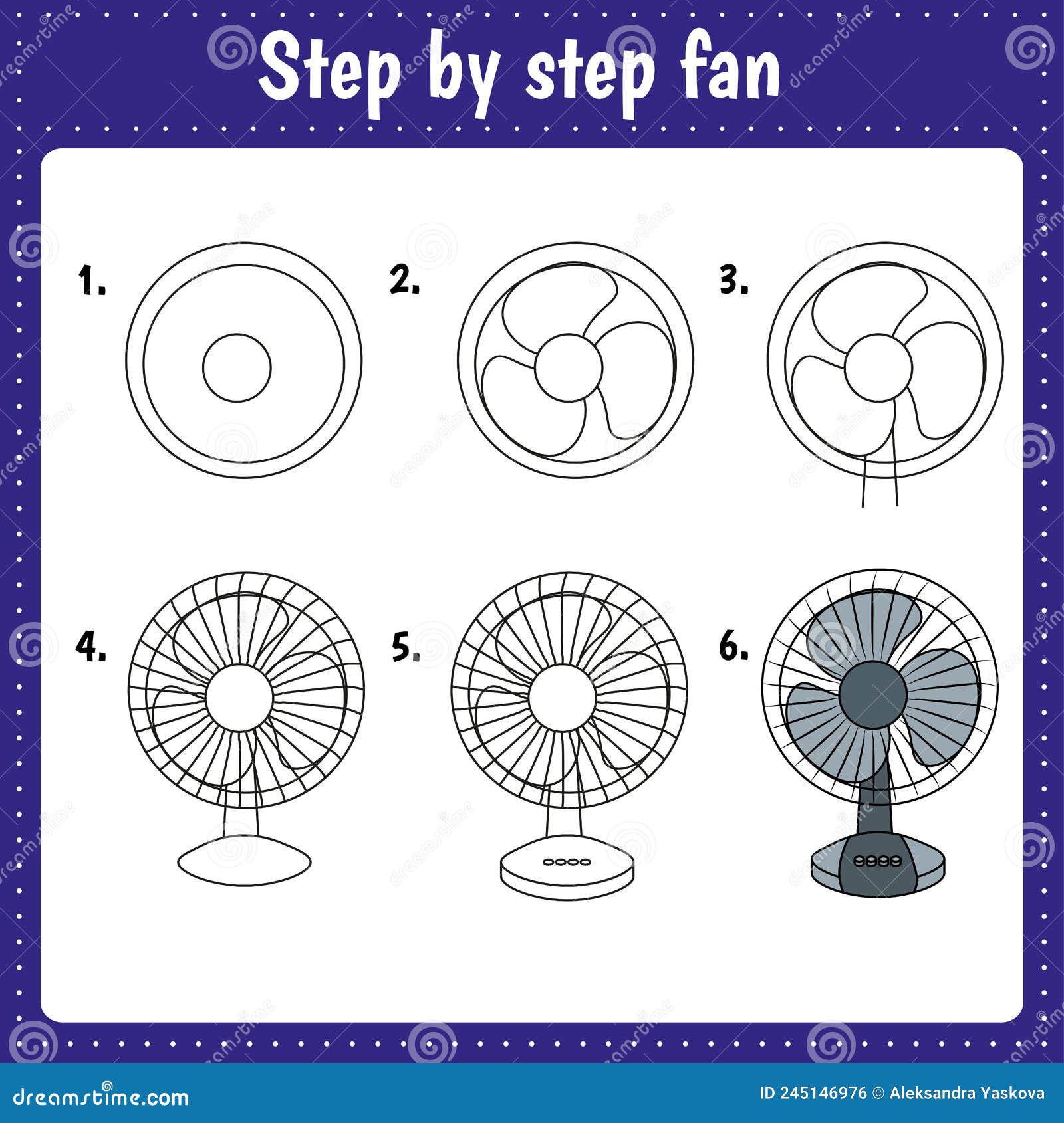 Generic Ceiling Fan Stock Illustration - Download Image Now - Ceiling Fan,  Vector, Electric Fan - iStock