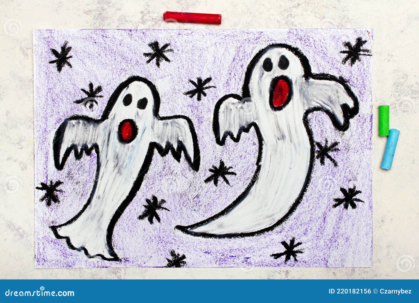 👻HOW TO DRAW A GHOST (HALLOWEEN) 👻 - HALLOWEEN DRAWINGS 