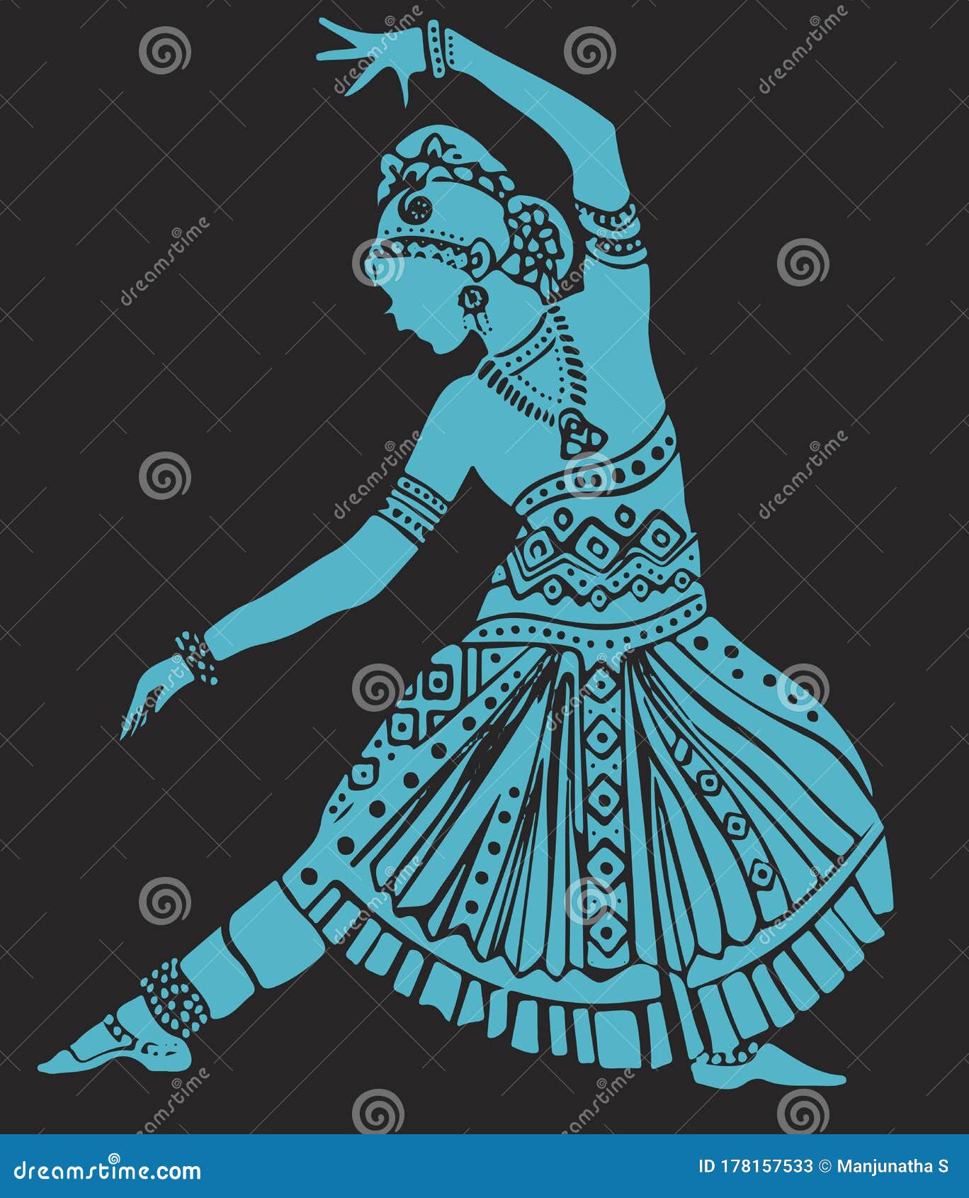 India, dancer, pose, series, people, woman, Indian, clothing, outfit,  Indian, traditionally, Stock Photo, Picture And Rights Managed Image. Pic.  MBA-03929068 | agefotostock