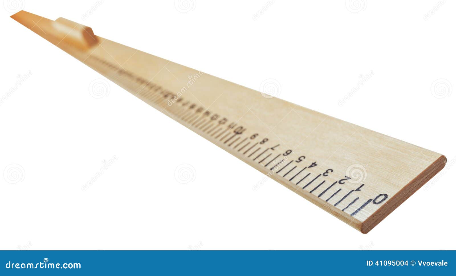 Drawing wooden meter ruler stock photo. Image of tool - 41095004