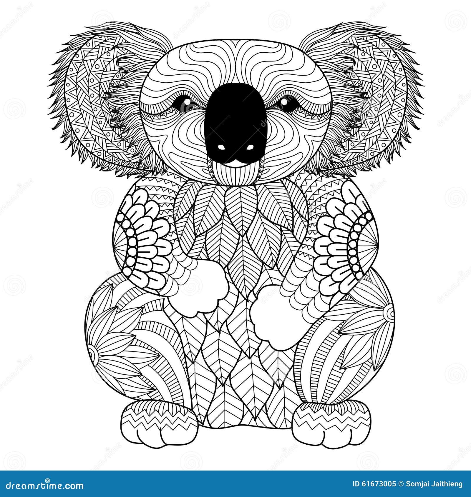 zen coloring animals pages - photo #18