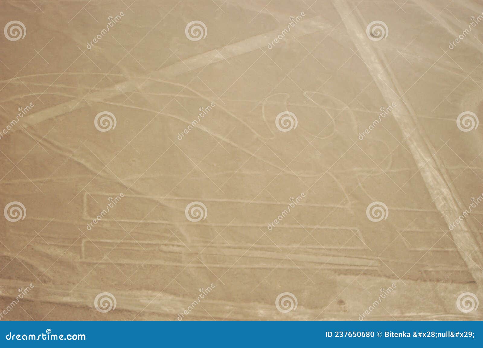 drawings, nazca lines ( lineas de nazca ) in the desert of nazca - peru. landmark - high quality photo