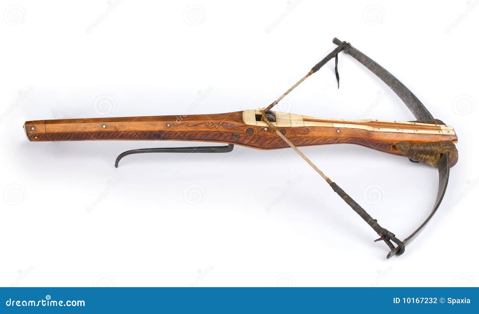 A drawn crossbow stock photo. Image of middle, arrow 10167232
