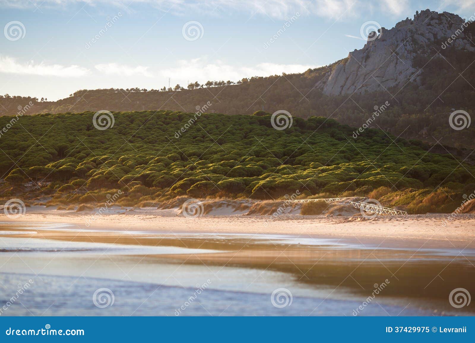 dream beach of bolonia, tarifa, andalusia spain