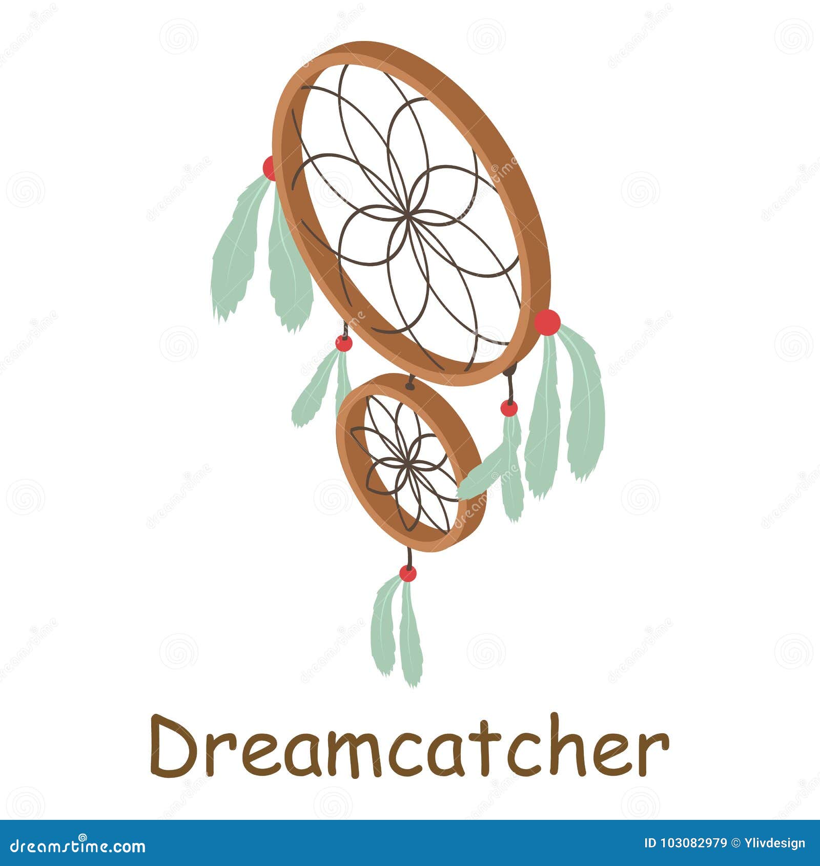 Dream catcher vector icon Stock Vector by ©yana_viniukova 98939648