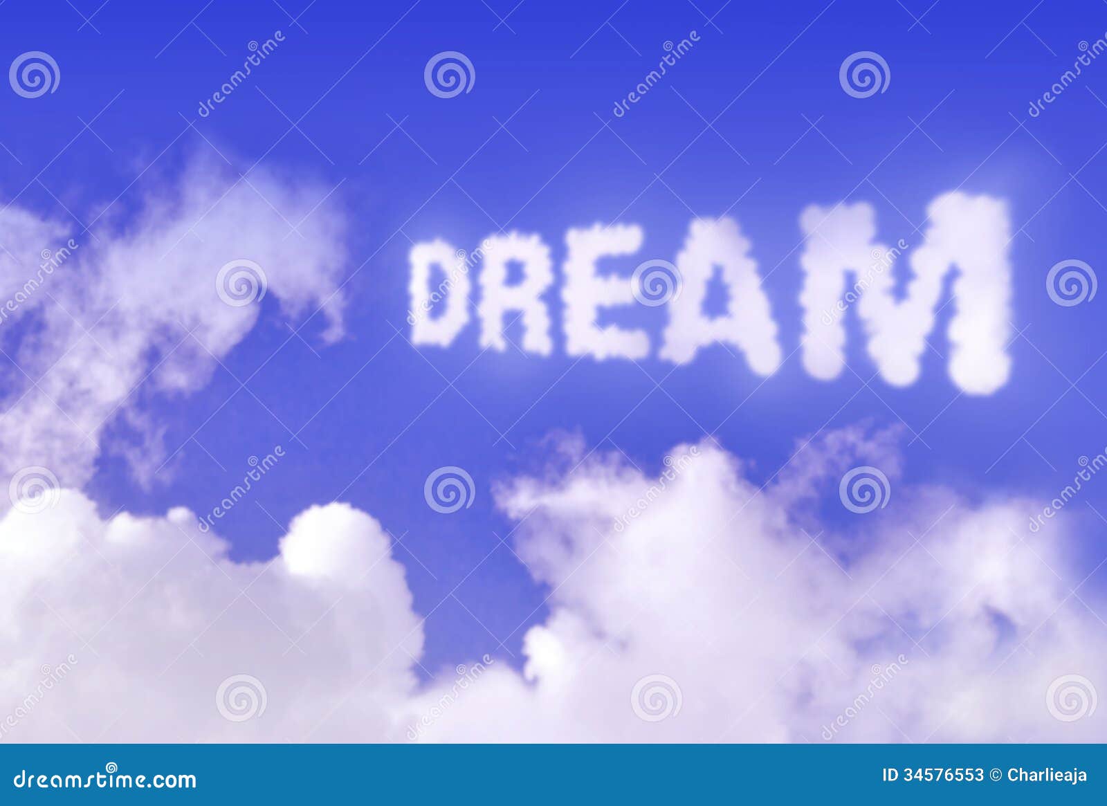 Dream stock image. Image of inspiration, hope, cloud 34576553