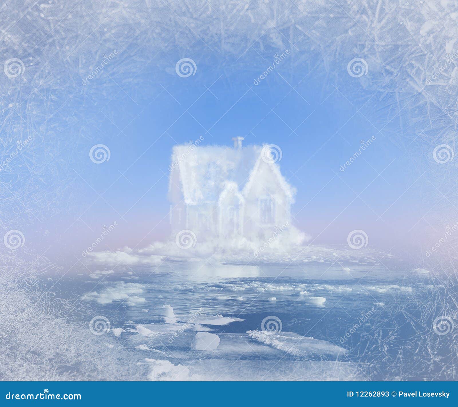 dream ice house in nord ocean collage