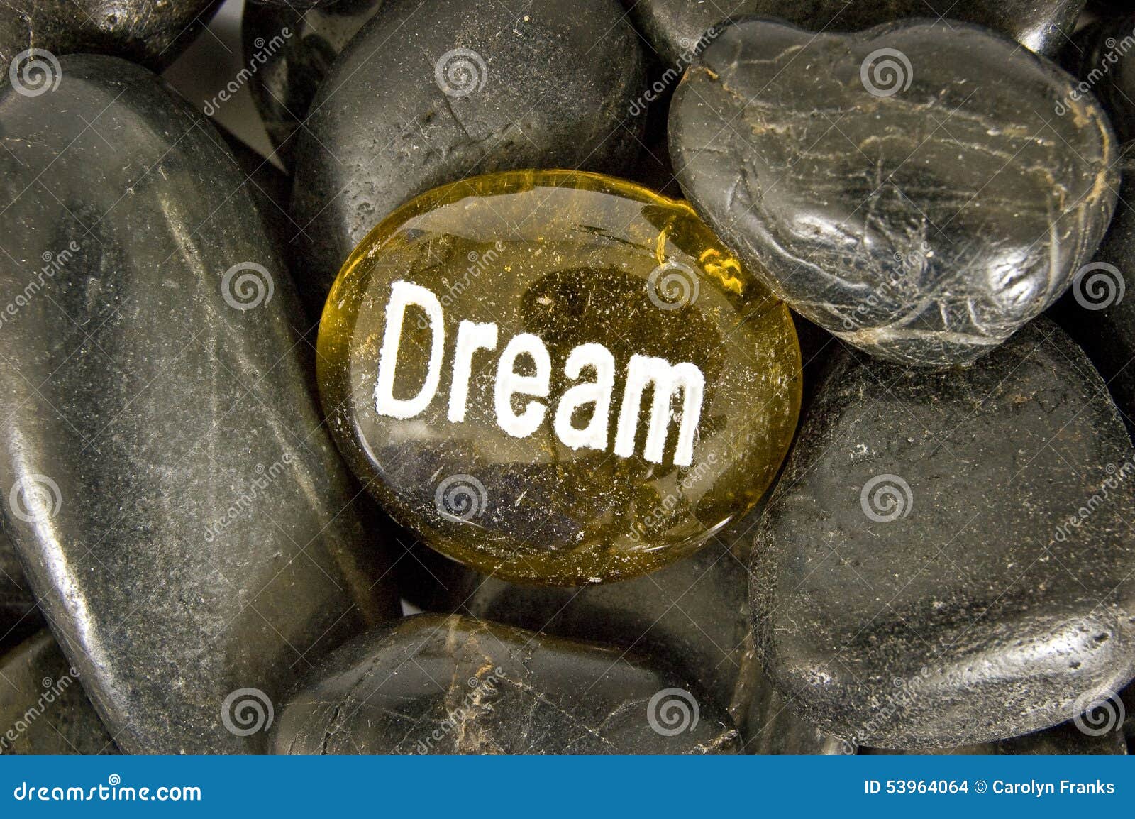 Dream Rock stock photo. Image of stone, inspiration, object 53964064