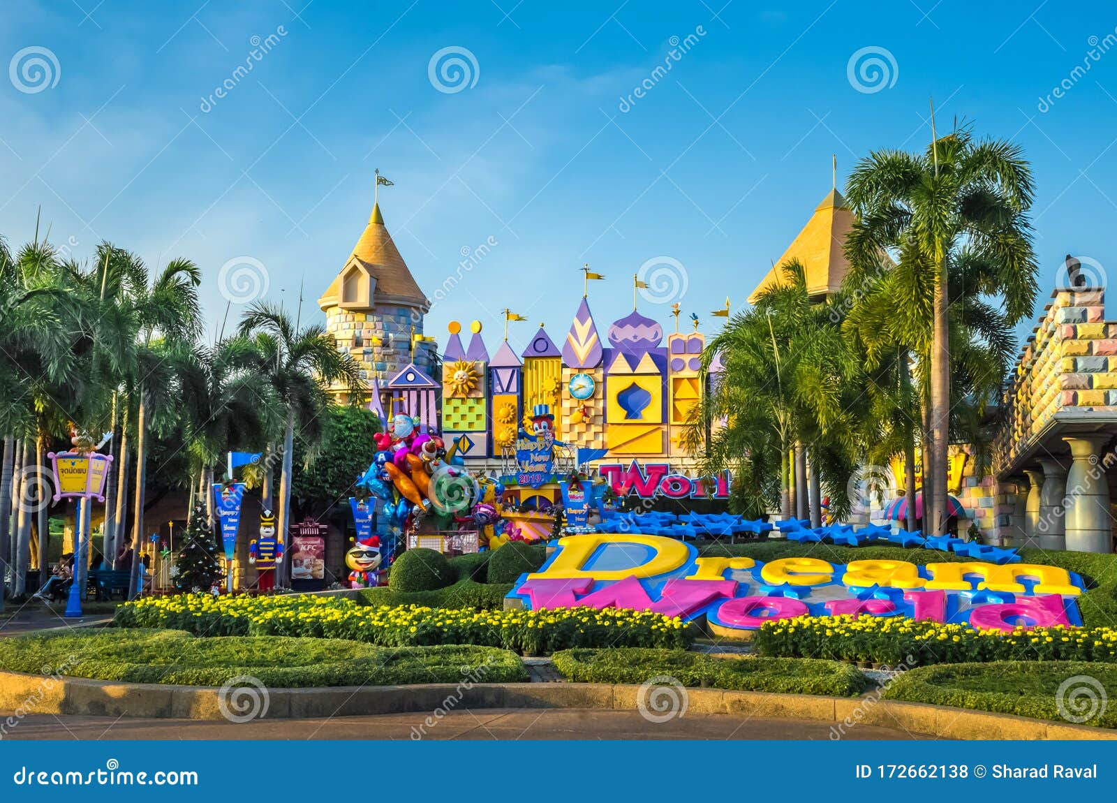 Dream World Amusement Park Near Bangkok, Thailand Editorial Stock