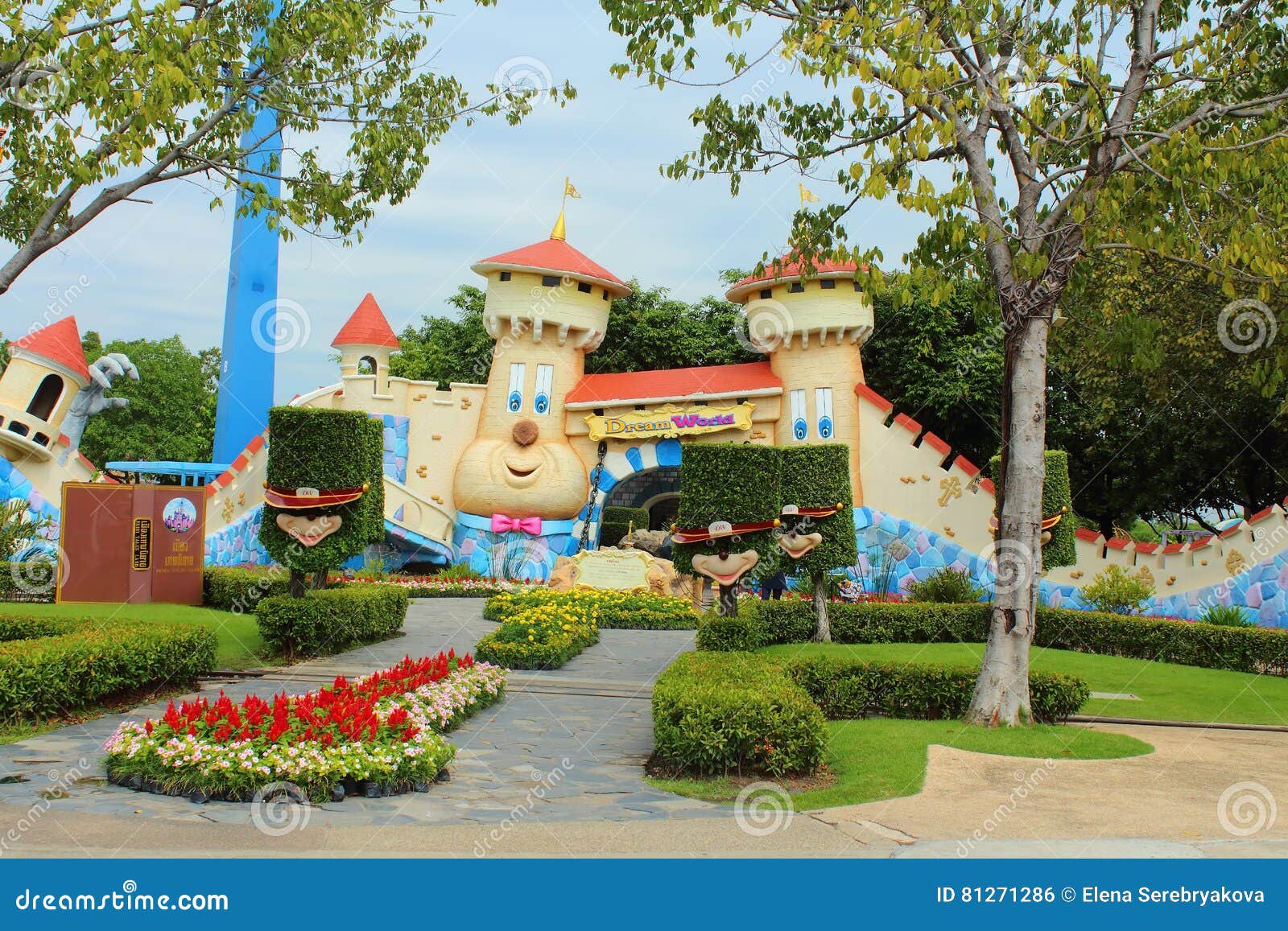 Dream World Amusement Park Near Bangkok, Thailand Editorial Stock