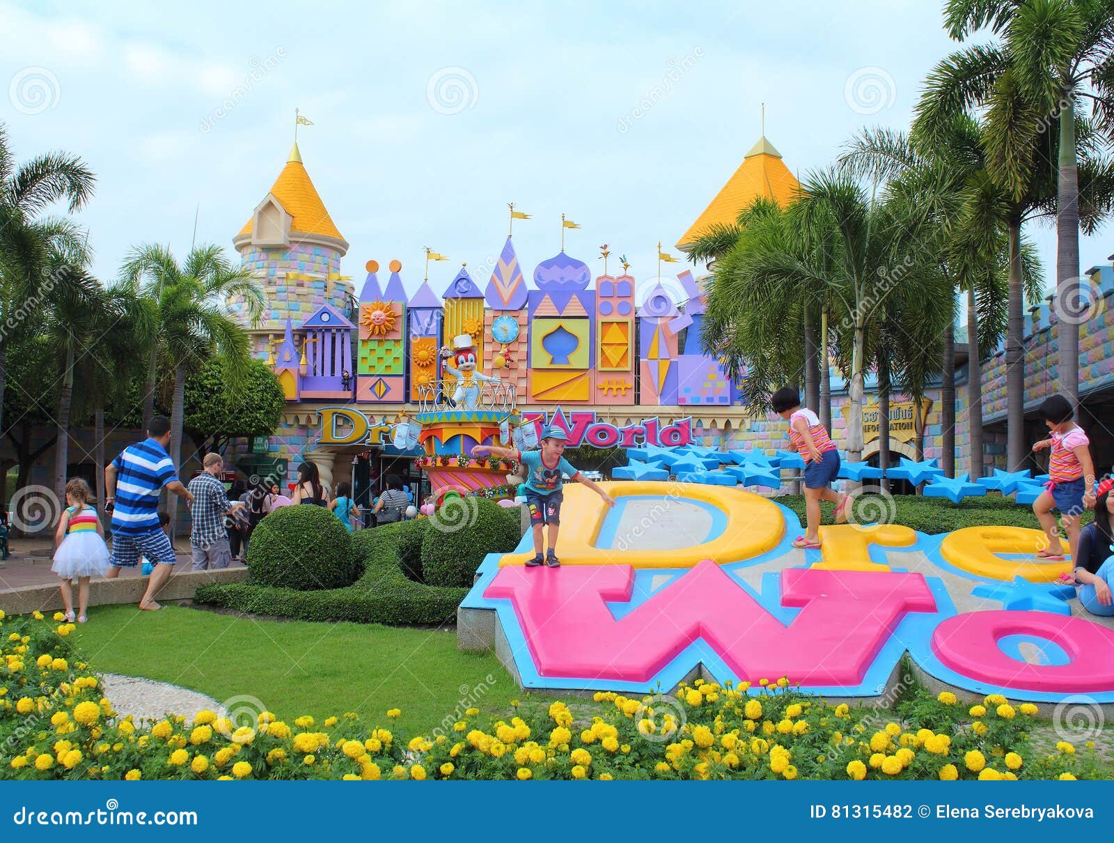 Dream World Amusement Park Near Bangkok, Thailand Editorial Stock