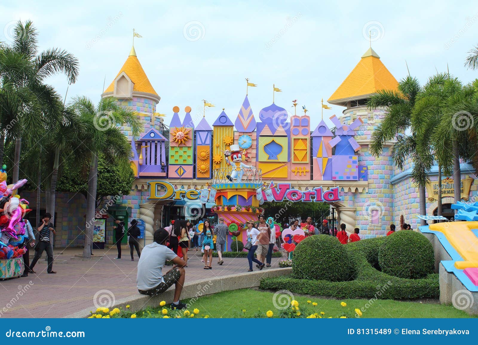 Dream World Amusement Park Near Bangkok, Thailand Editorial Stock