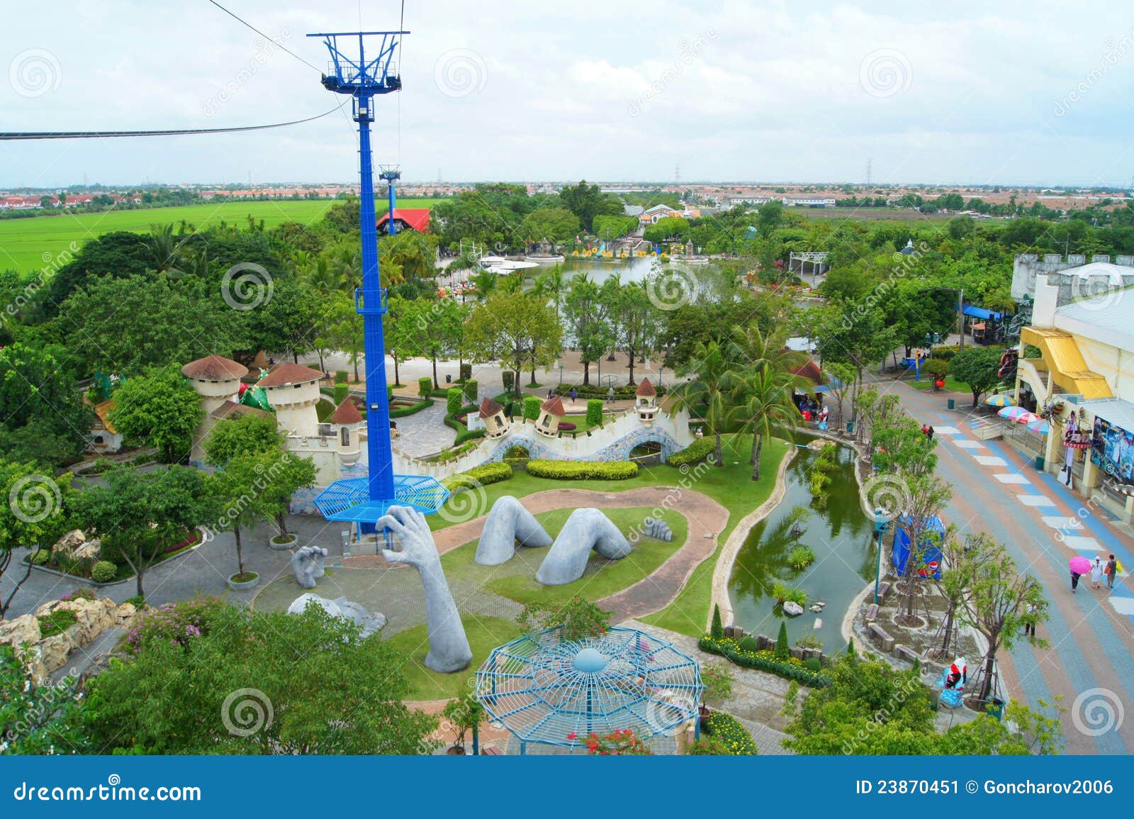 Dream World Amusement Park Near Bangkok, Thailand Editorial Stock