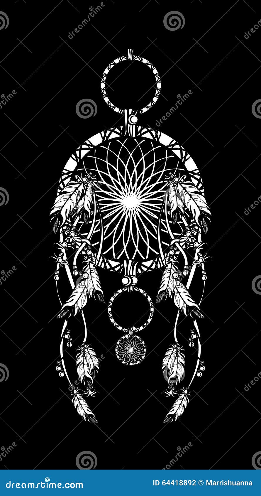 Black Dream Catcher Black Dream Catcher