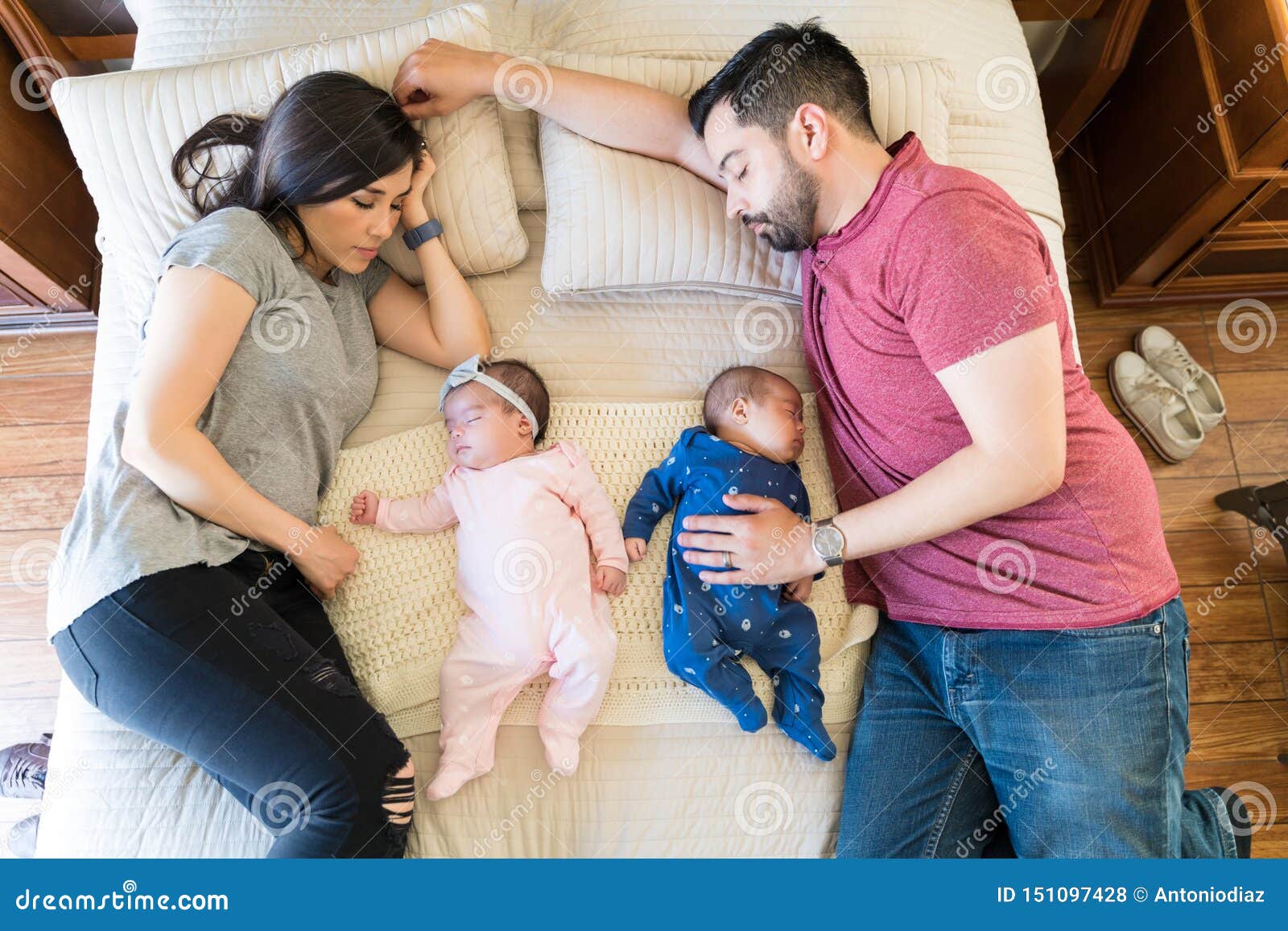 Dreaming Together stock photo. Image of resting, mother - 151097428