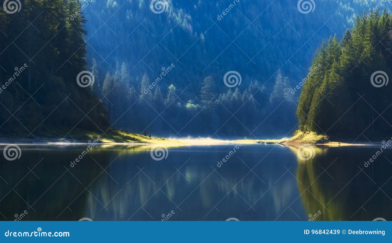 dreamlike focus of merrill lake