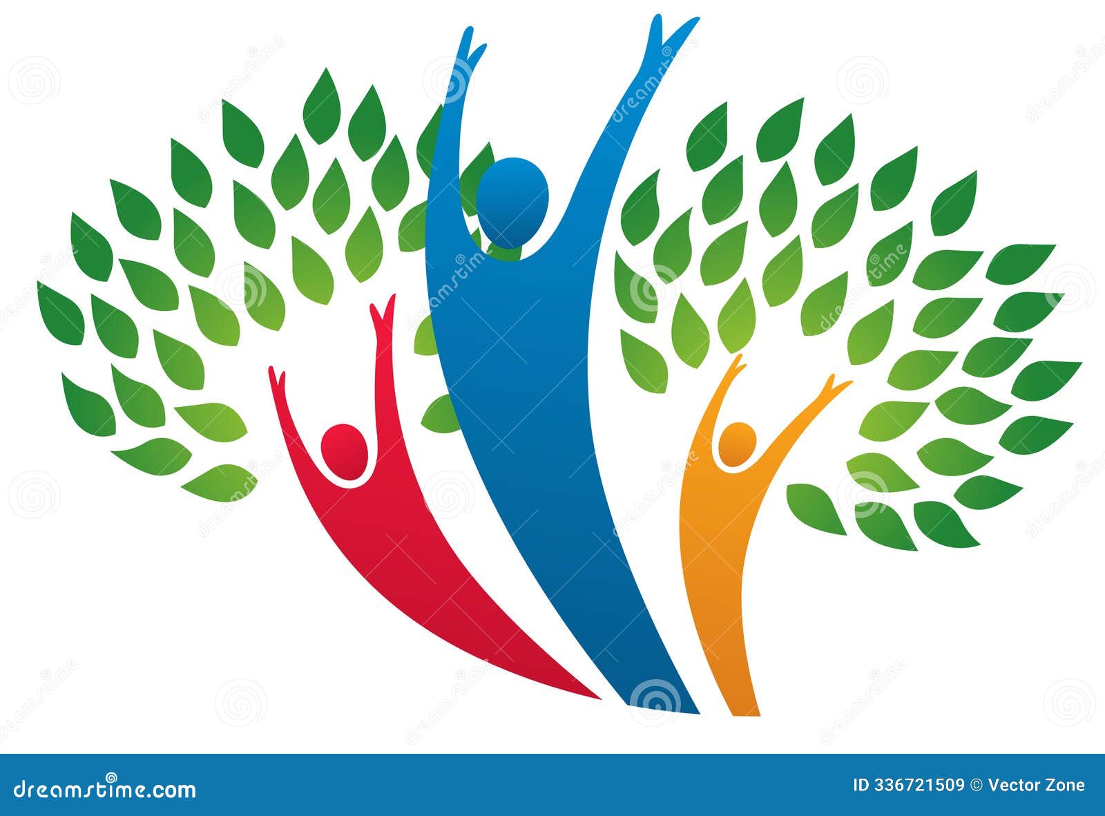 Familly Logo Vector Template 140357588