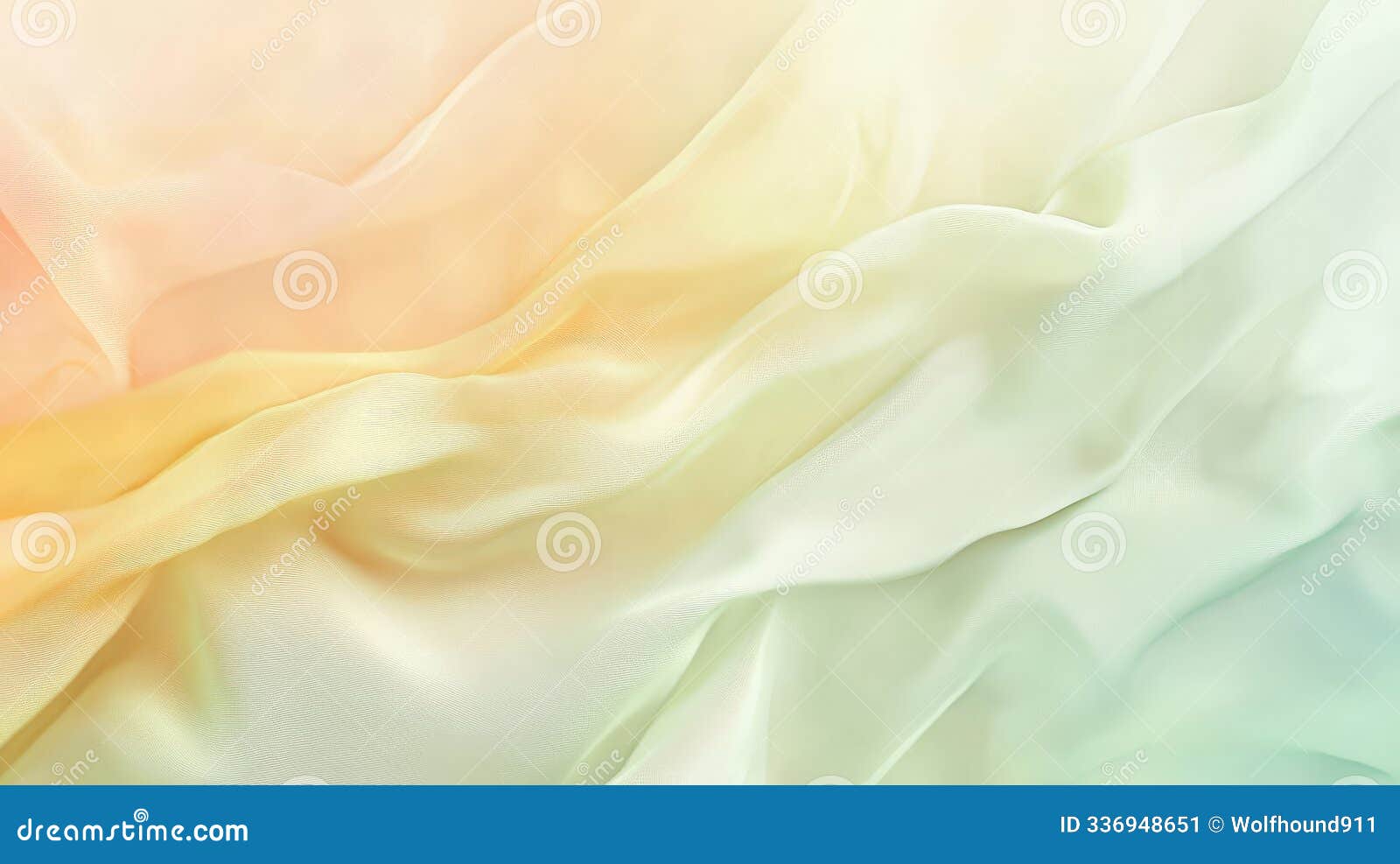 a dreamy gradient flowing from soft yellow to pale green, with smooth, subtle transitions and an