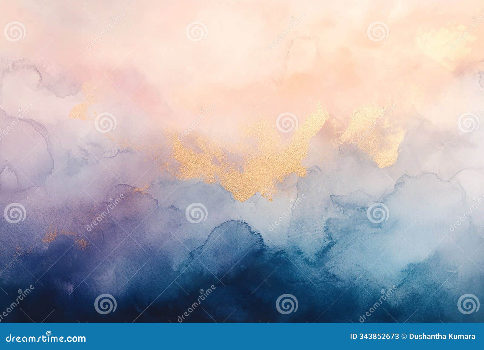 dreamy watercolor abstract wash 
