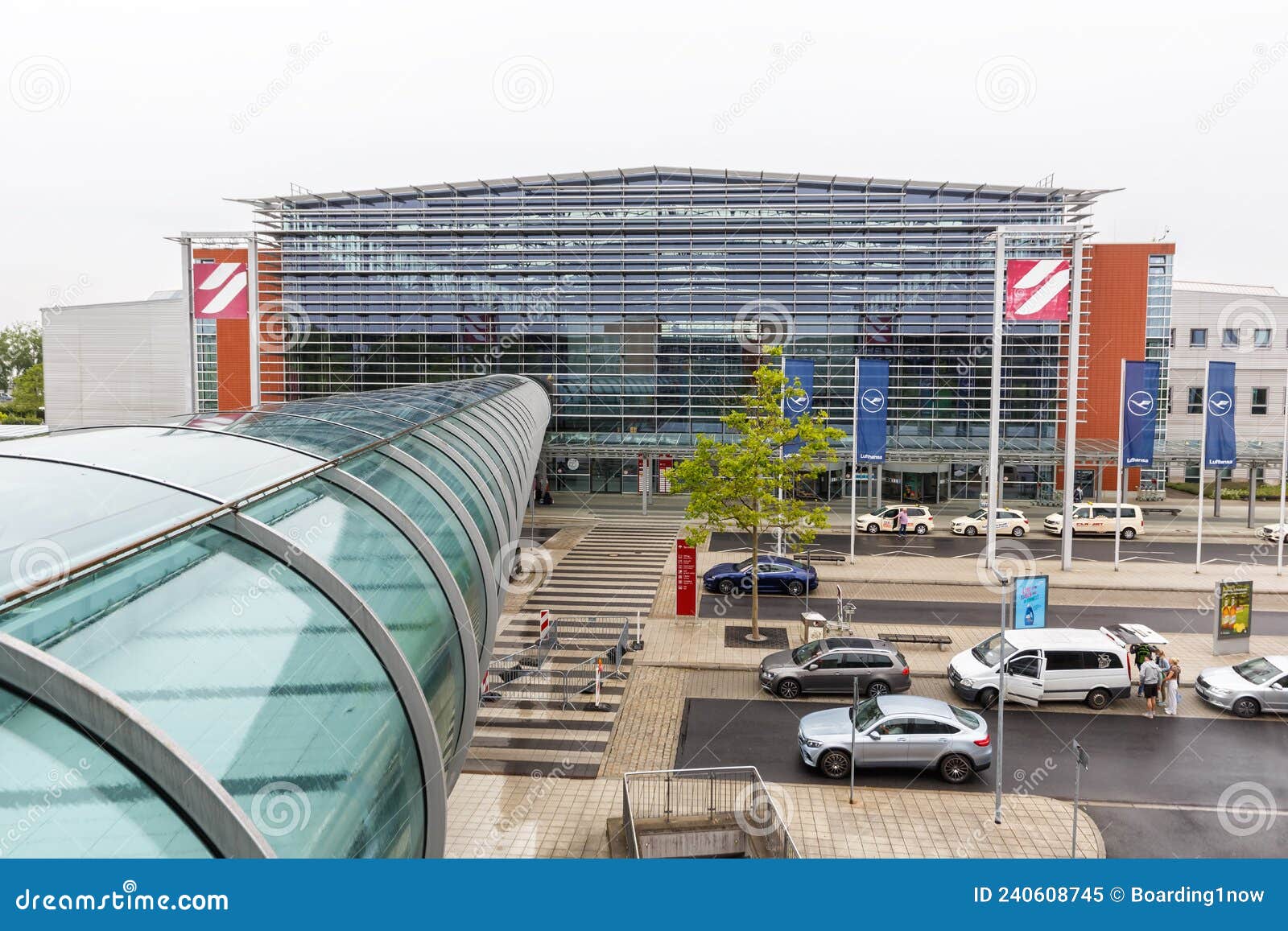 Dresden Airport DRS Terminal in Germany Editorial Image Image of