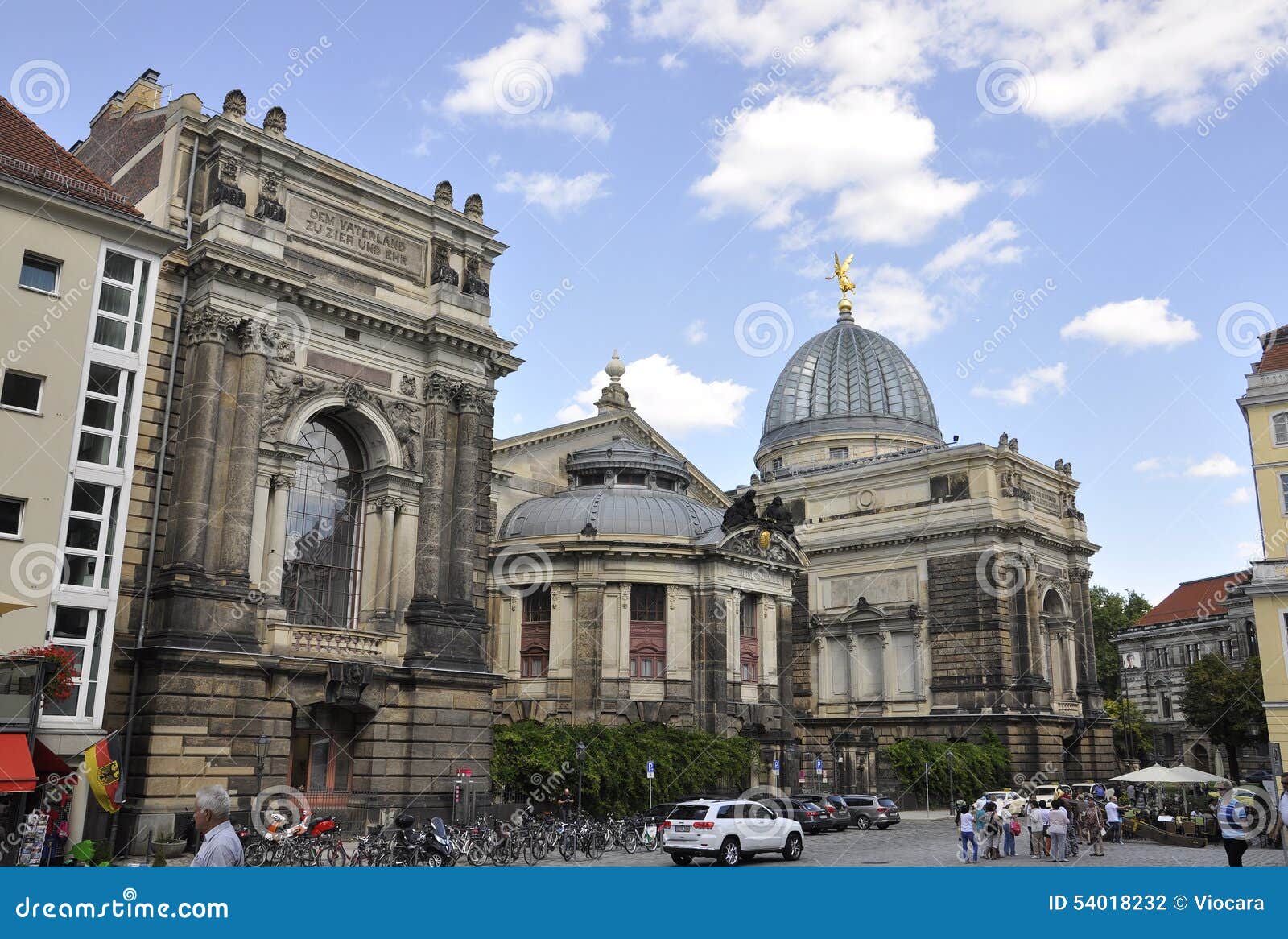 Dresden,August 28Academy of Fine Arts from Dresden in Germany