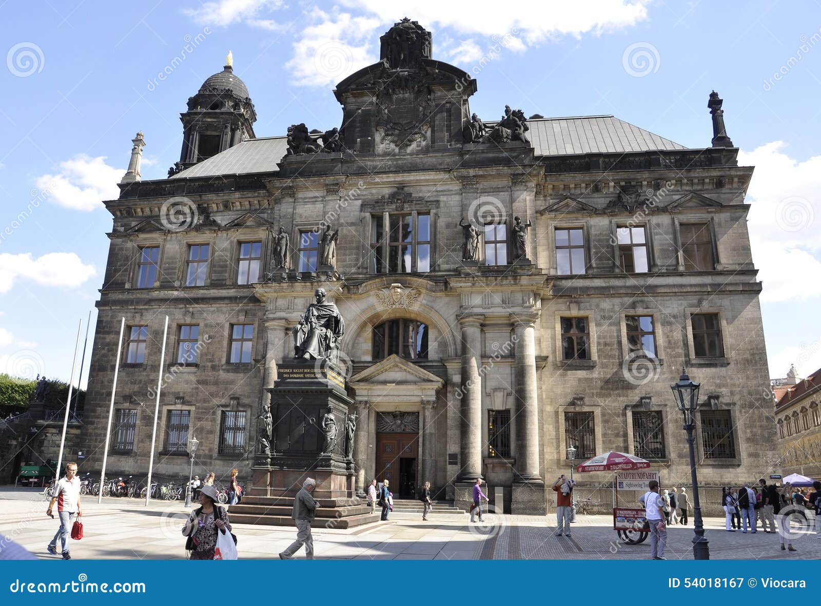 Dresden,august 28Historic Building from Dresden in Germany Editorial