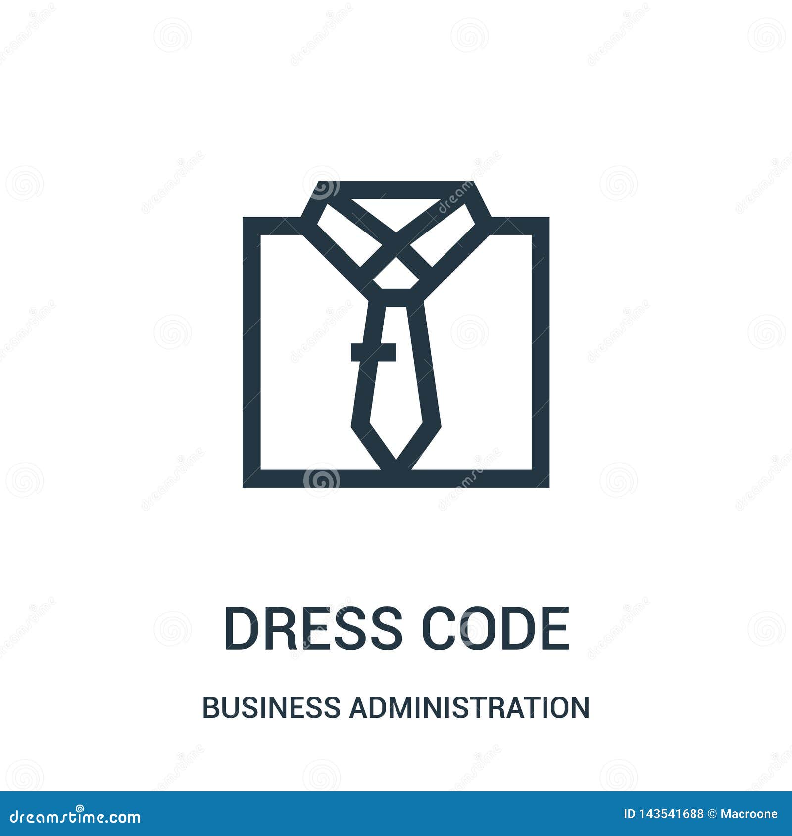 vector dress code logo