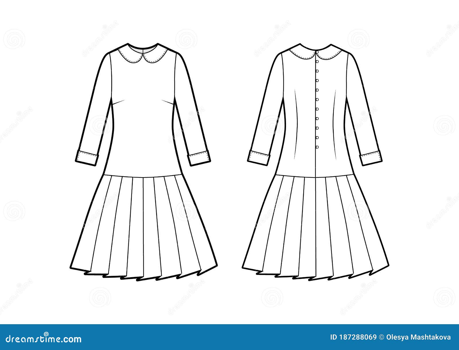 How to Draw Designer Pleated with Frill Dress  Fashion Design  Illustration  YouTube