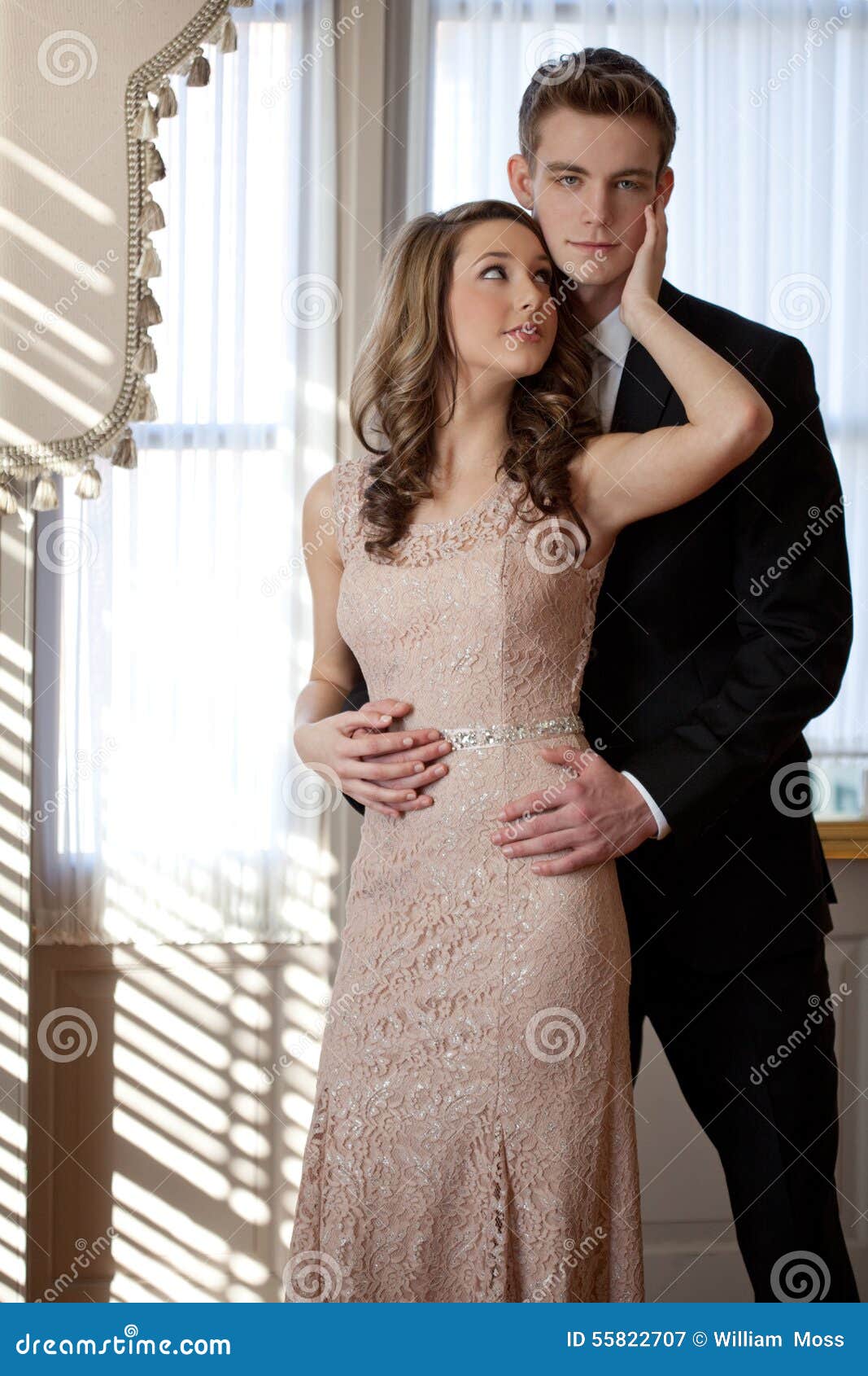 Young Couple Play Dress Up