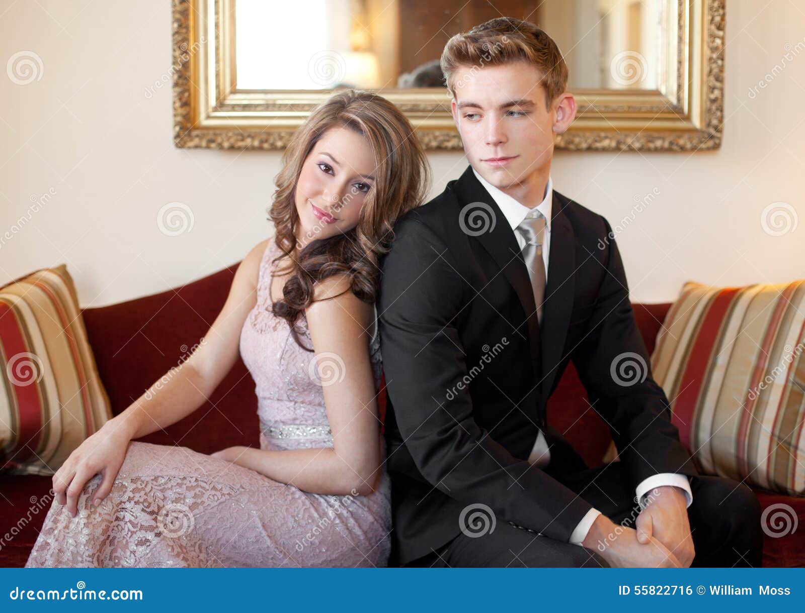 Young Couple Play Dress Up