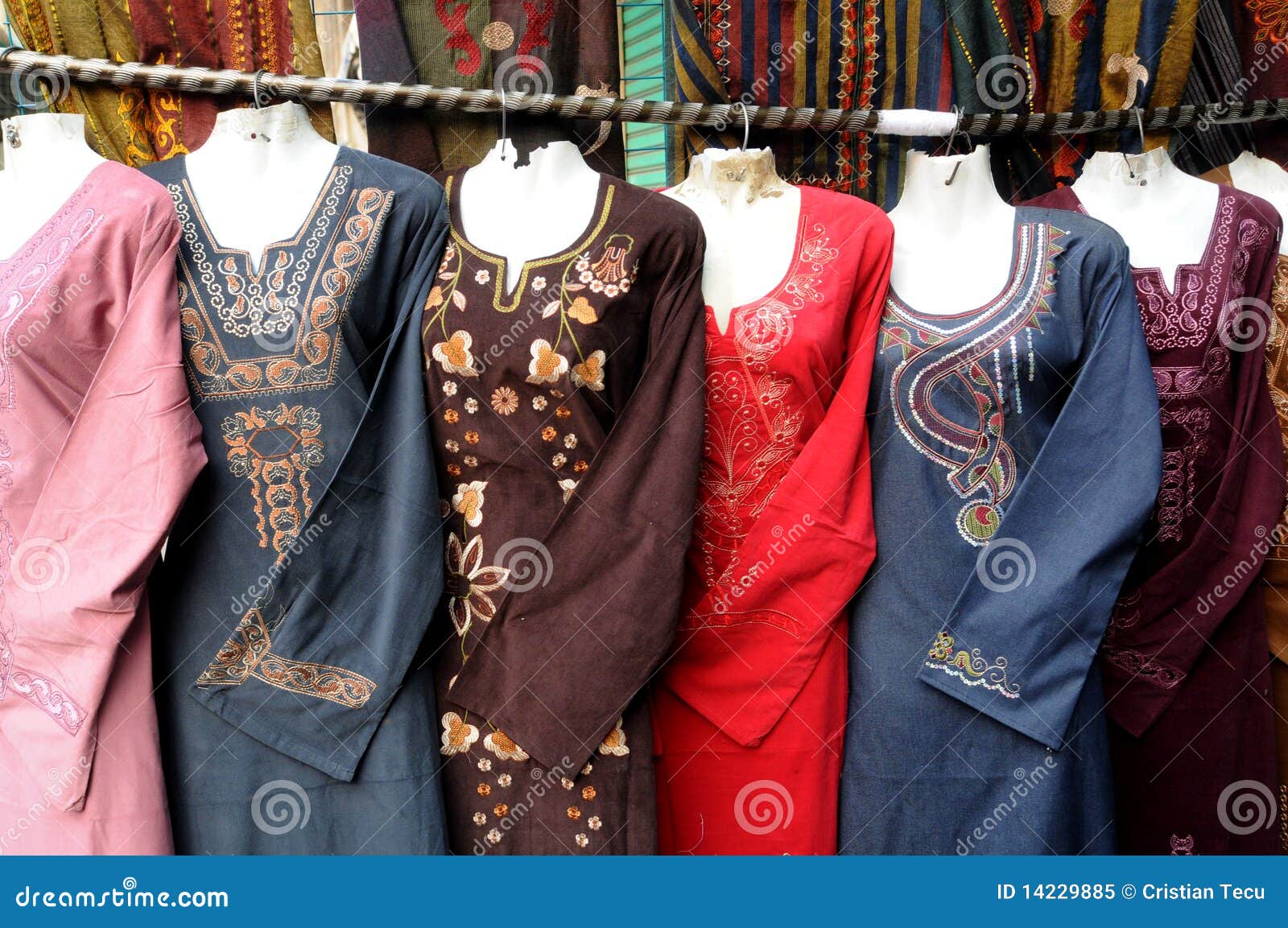 Dresses stock image. Image of cairo, khalili, egypt, group 14229885