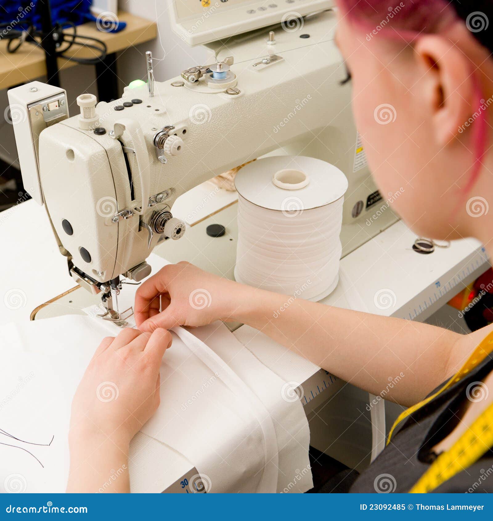 Dressmaker stock image. Image of businesswoman, positive 23092485