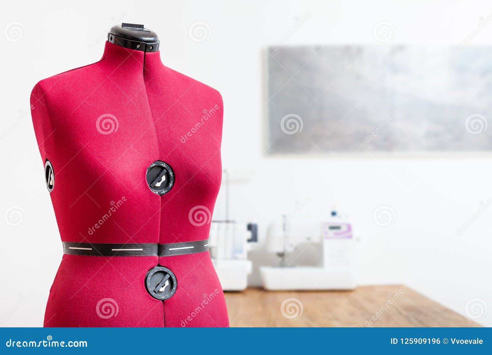 Dressmaker Dummy in Tailor Stock Photo Image of female, industrial 125909196