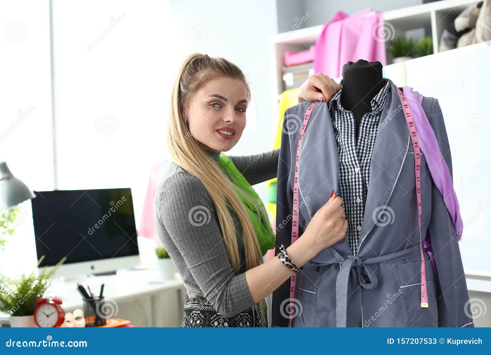 Dressmaking Concept Clothes Creating or Renovation Stock Image - Image ...