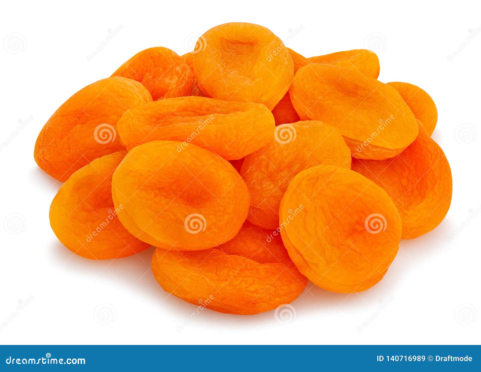 Dried apricot stock image. Image of isolated, clipping 140716989