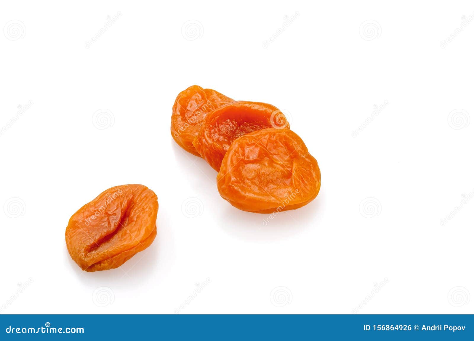 dried apricots, kais. dried apricot on a white background