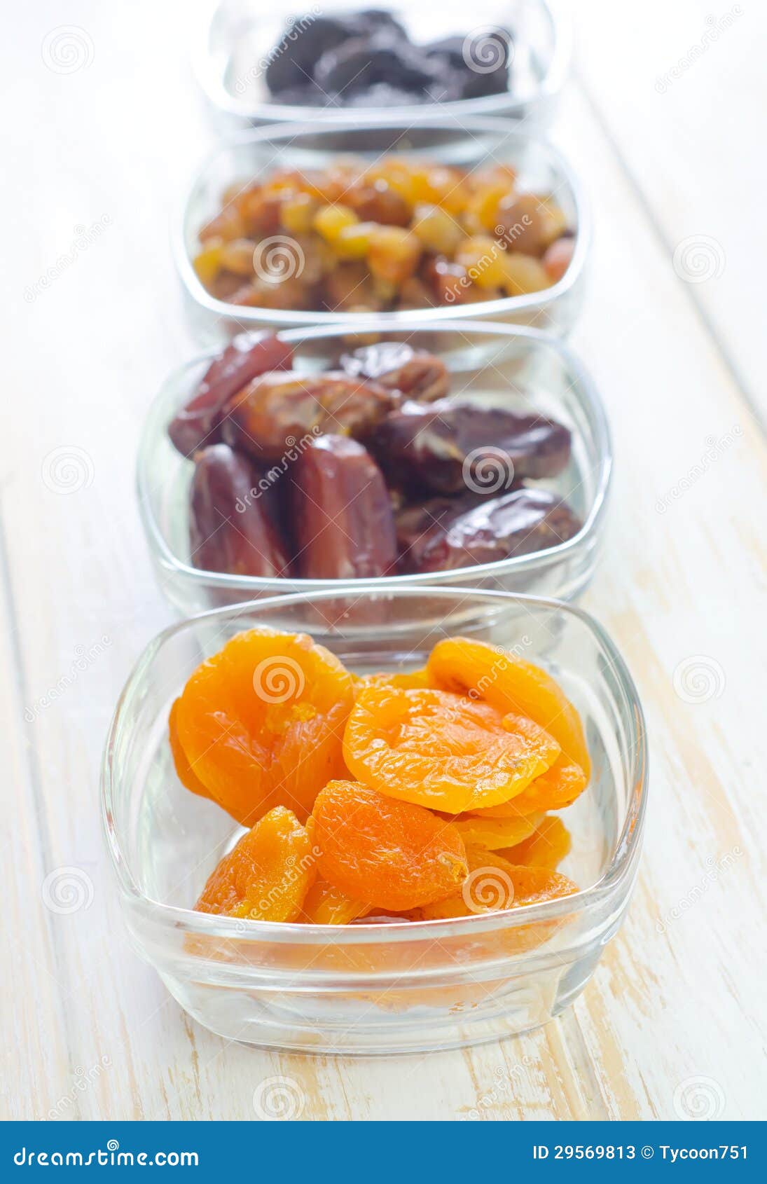 Dried Apricots, Raisins and Dates Stock Image Image of brown, food