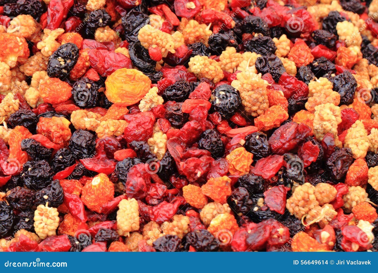 Dried Berries Fruit Background Stock Photo Image of aronia, pile