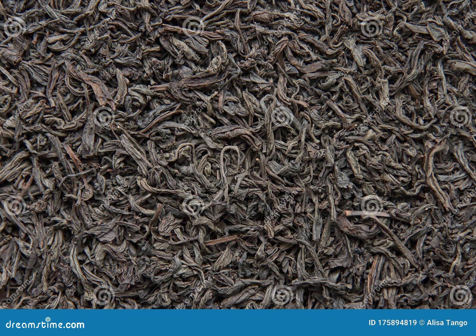 Dried black tea leaves stock image. Image of india, background 175894819