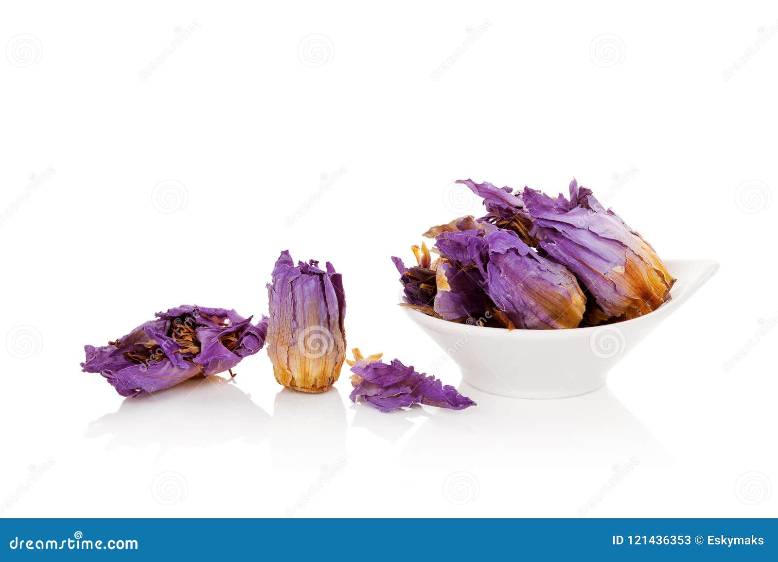 Dried Blue Lotus Flower stock image. Image of blue, colorful 121436353