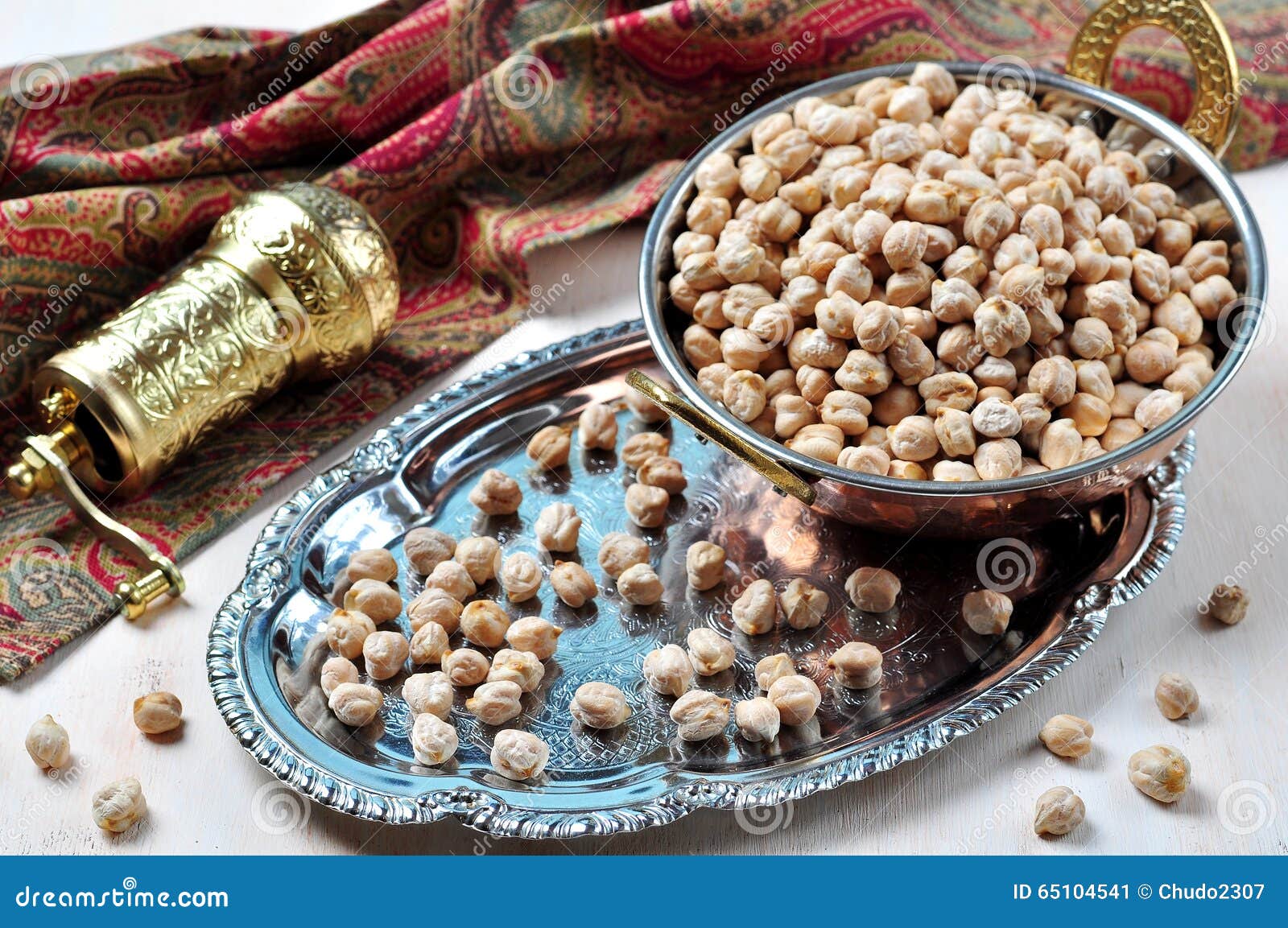 Dried Chickpea Garbanzo Bean Stock Image Image of lunch, appetizer