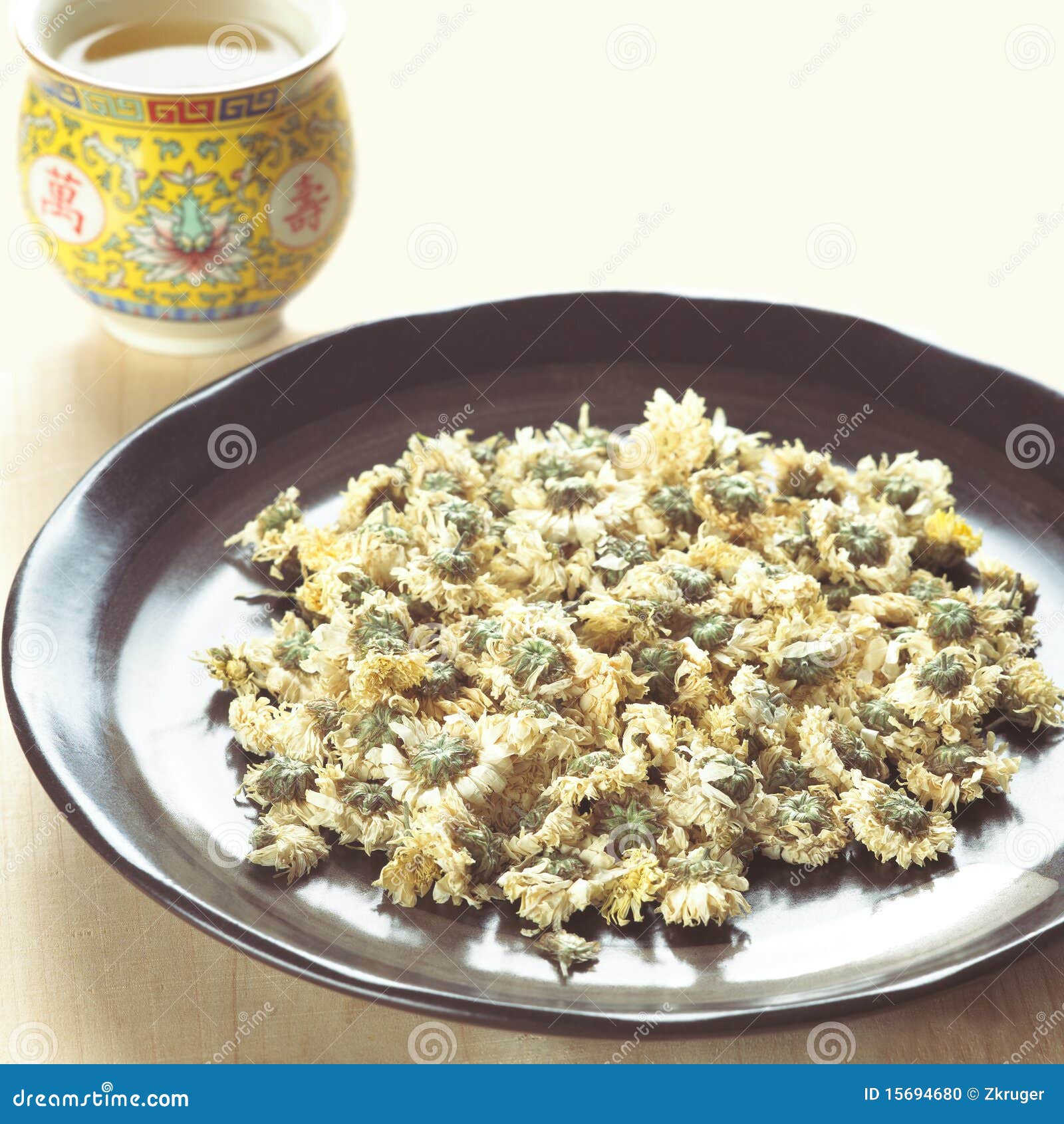 Dried Chrysanthemum Flower Tea Stock Photo Image of time, beverage 15694680