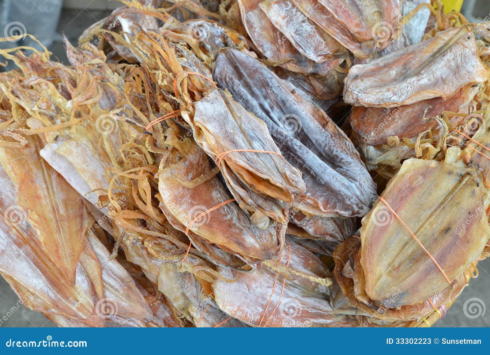 Dried Cuttlefish stock image. Image of gourmet, display 33302223
